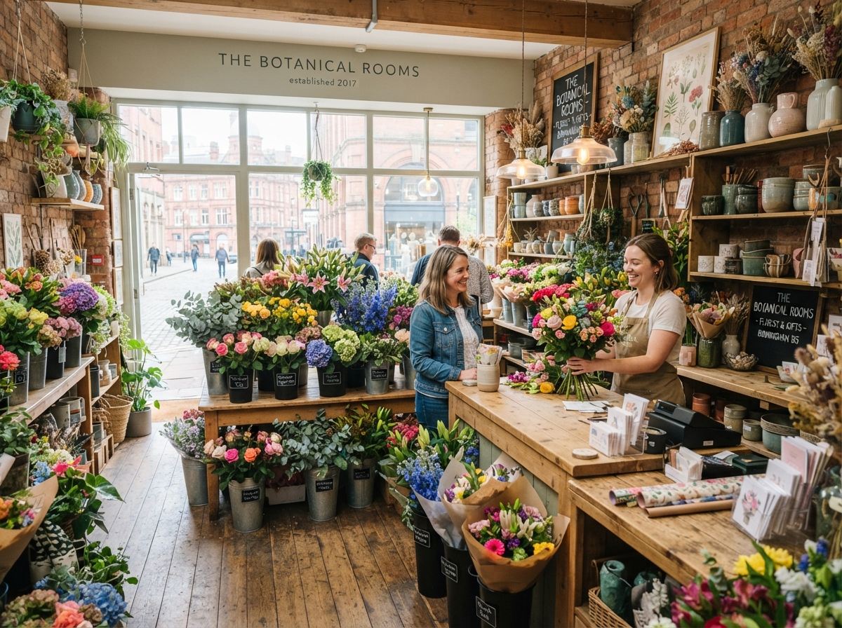 Independent Florist, Birmingham