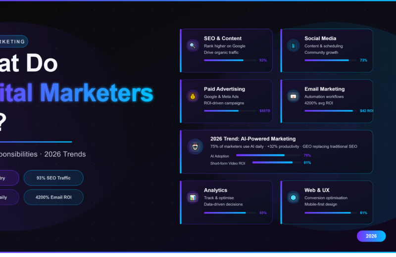 What Do Digital Marketers Do? (The Complete 2026 Guide)